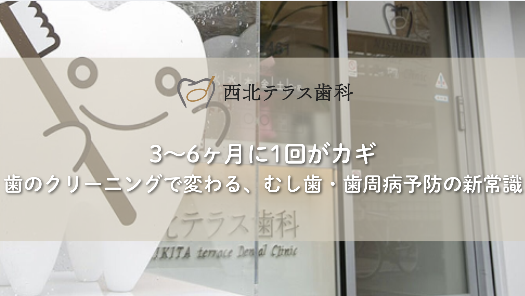 3〜6ヶ月に1回がカギ。歯のクリーニングで変わる、むし歯・歯周病予防の新常識